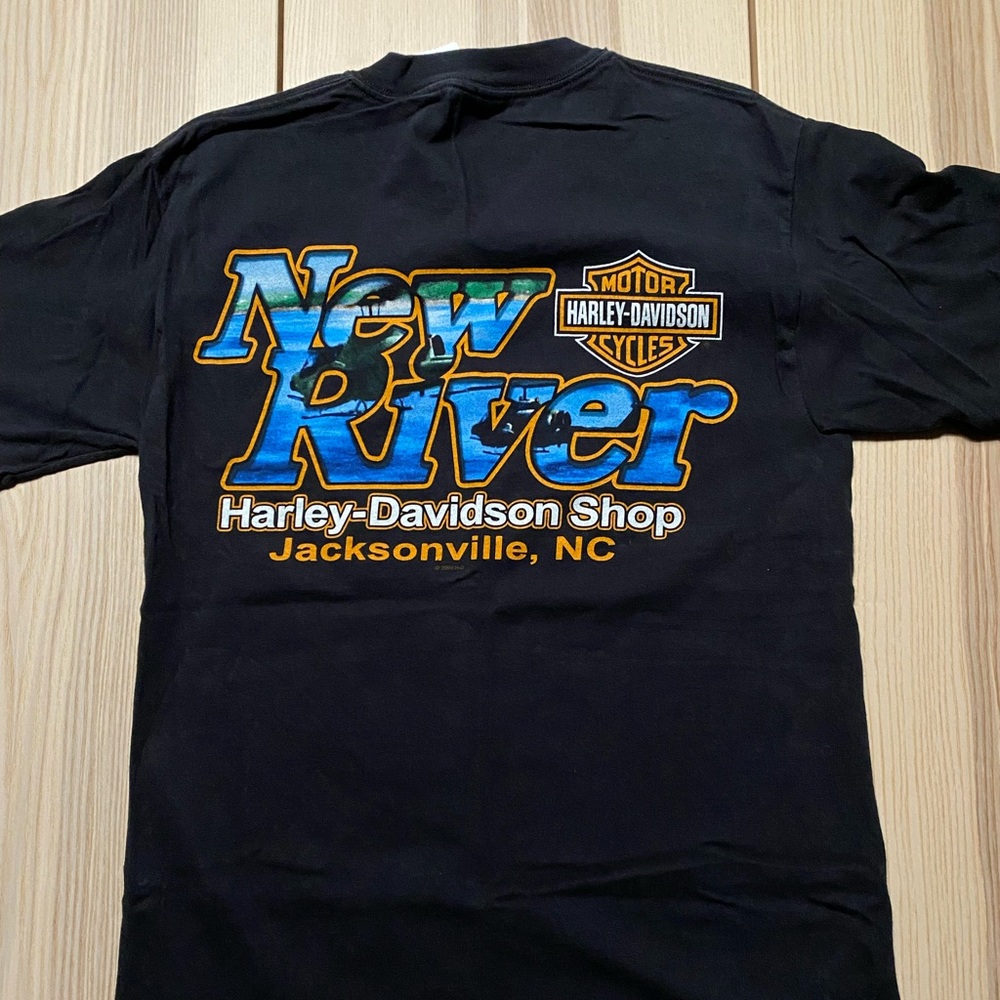 Vintage Harley Davidson New River Jacksonville Shirt